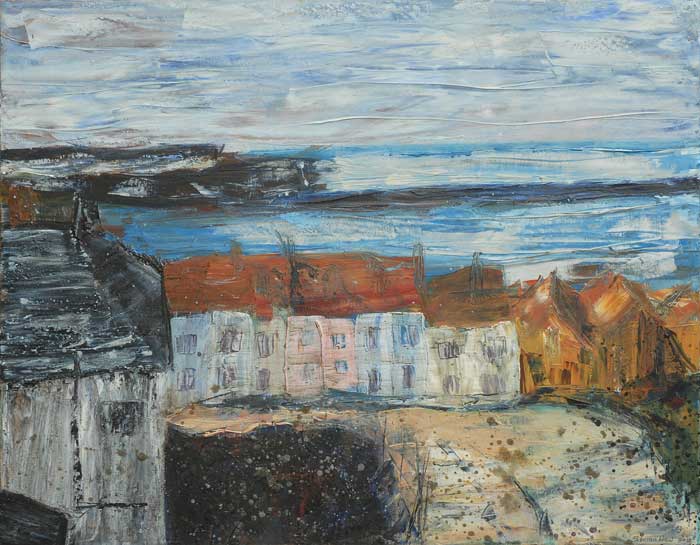 Susan West, Descending Whitby Steps 1,   art for sale