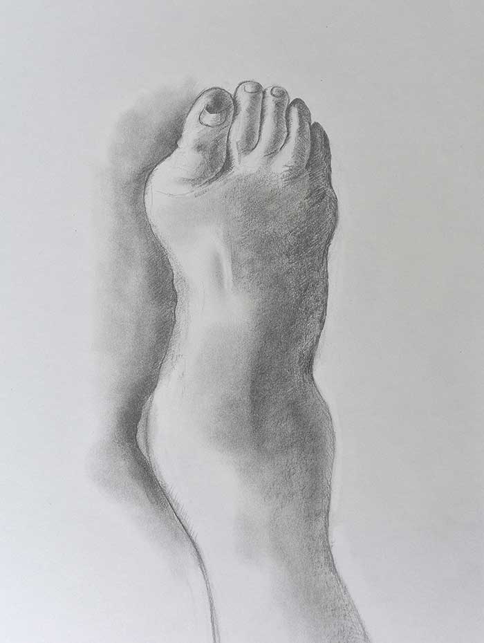 Erica Middleton, One pair of feet , 